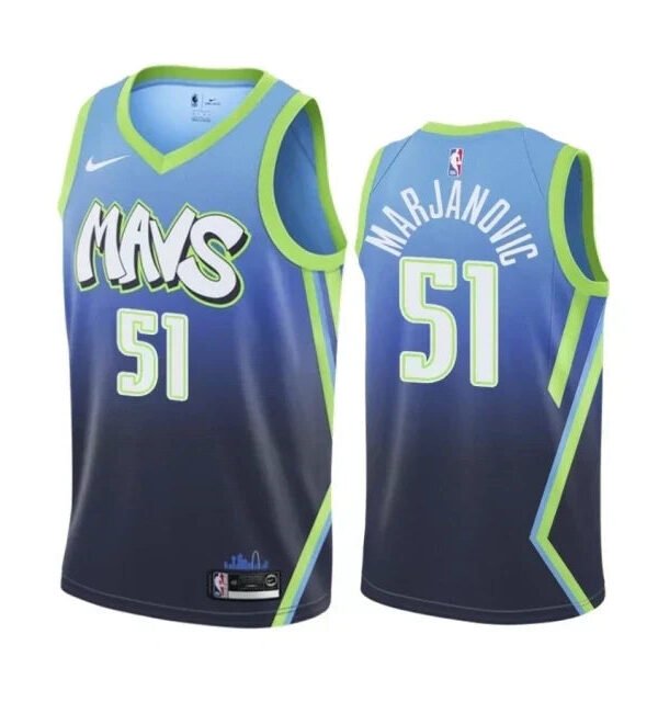 Regata NBA Dallas Mavericks City Edition 19/20 Nike Authentic Swingman Marjanovic 51