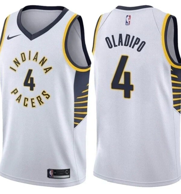 Regata NBA Indiana Pacers Swingman Nike Authentic Oladipo 4 - Branca