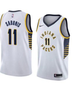 Regata NBA Indiana Pacers Swingman Nike Authentic Sabonis 11 - Branca