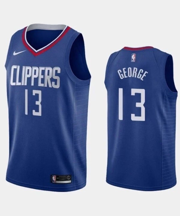 Regata NBA Los Angeles Clippers Nike Authentic Swingman George 13 - Azul