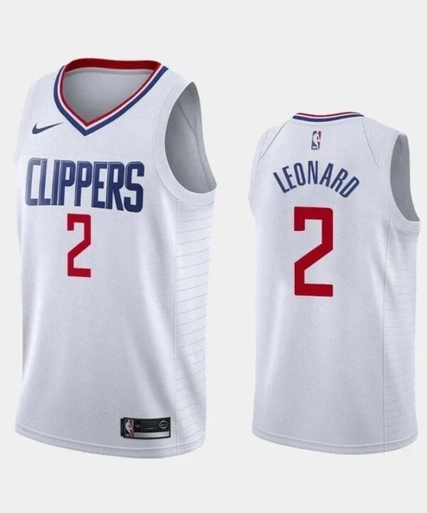 Regata NBA Los Angeles Clippers Nike Authentic Swingman Leonard 2 - Branca