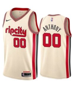 Regata NBA Portland Trail Blazers City Edition 19/20 Nike Authentic Swingman Anthony 00 - Bege