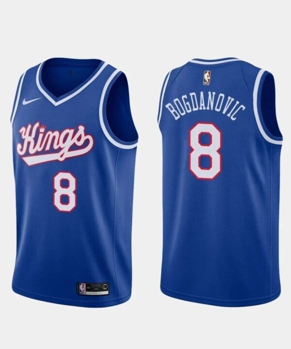Regata NBA Sacramento Kings City Edition Nike Authentic Swingman Bogdanovic 8 - Azul