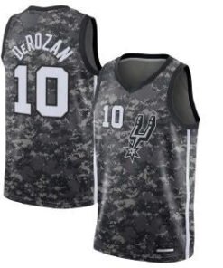 Regata NBA San Antonio Spurs Nike Authentic Swingman DeRozan 10 - Camuflada