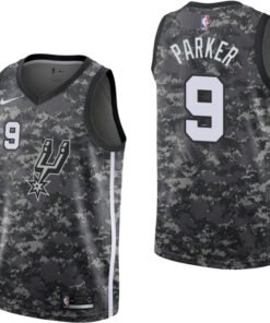 Regata NBA San Antonio Spurs Nike Authentic Swingman Parker 9 - Camuflada