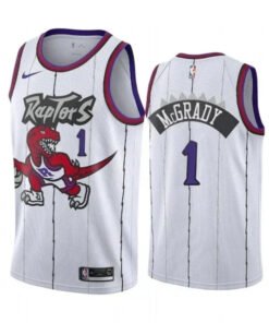 Regata NBA Toronto Raptors Retrô Nike Swingman Authentic McGrady 1 - Branca