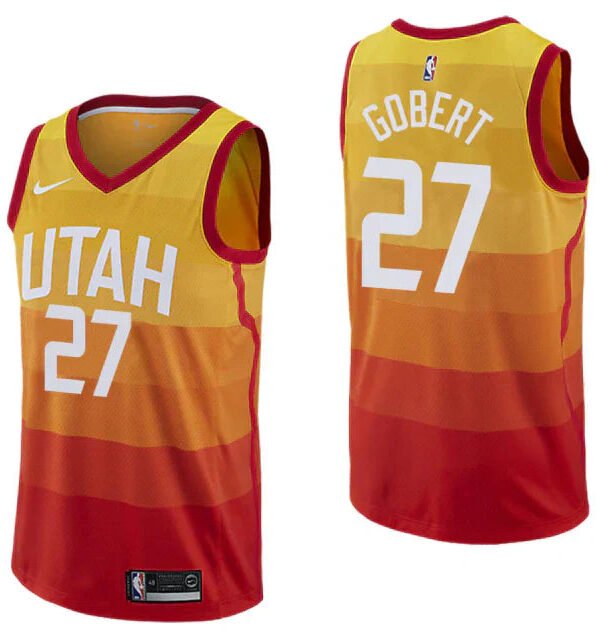 Regata NBA Utah Jazz City Edition 18/19 Nike Authentic Gobert 27