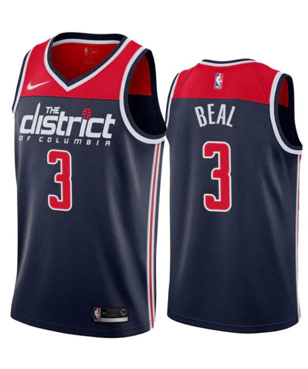 Regata NBA Washington Wizards Nike Authentic Swingman Beal 3- Preta