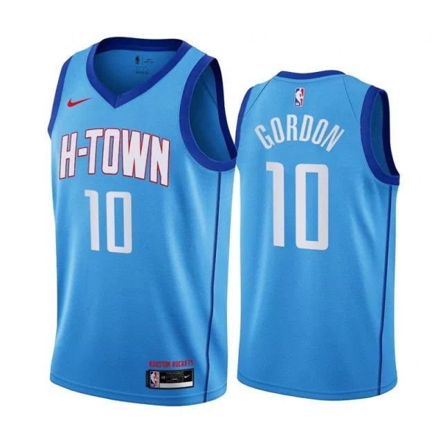 Regata NBA Houston Rockets City 20/21 Edition Nike Authentic Swingman Gordon 10 - Azul