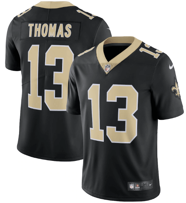 Camisa NFL New Orleans Saints Vapor Limited Jersey Preta