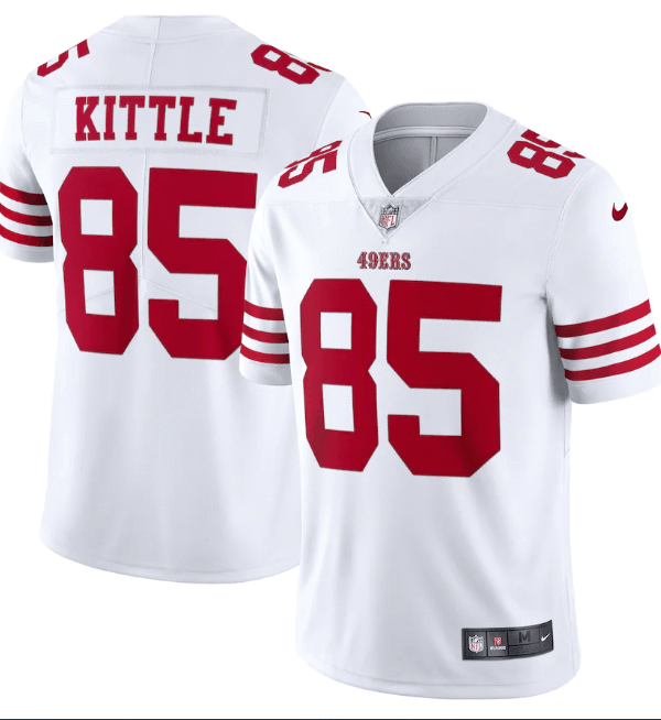 Camisa NFL San Francisco 49ers Vapor Limited Jersey Branca