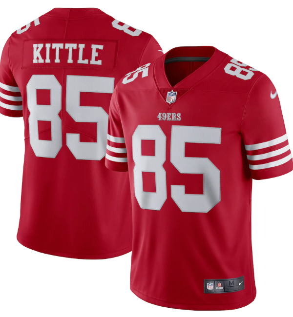Camisa NFL San Francisco 49ers Vapor Limited Jersey Vermelha
