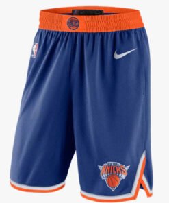 Bermuda NBA New York Knicks Nike Authentic - Azul