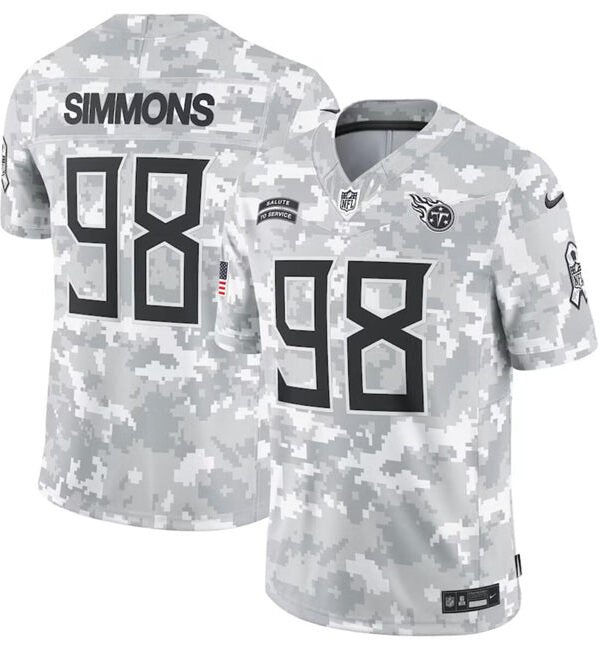 Camisa NFL Tennessee Titans Vapor F.U.S.E. Limited Jersey Salute To Service