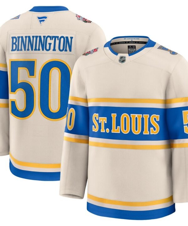 Jersey St. Louis Blues Creme 2025 Winter Classic