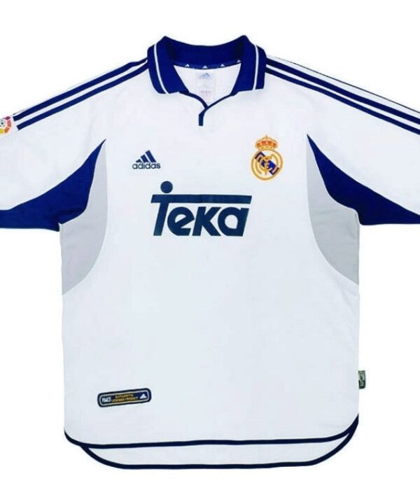 Camisa Real Madrid I Home 2000/01 Adidas Retrô