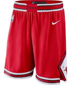 Bermuda NBA Chicago Bulls Nike Authentic - Vermelha