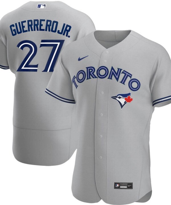 Jersey Toronto Blue Jays Cinza Authentic