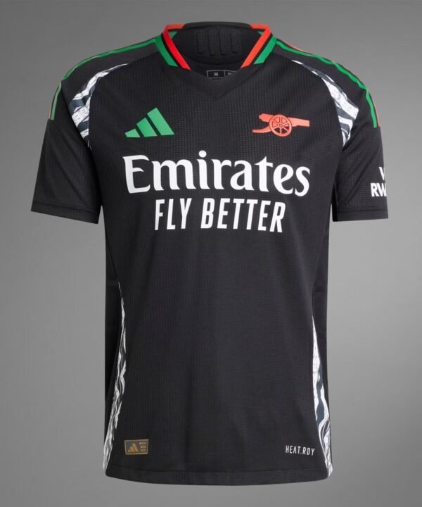 Camisa Arsenal Away 24/25 s/n° Torcedor Adidas Masculina - Preta