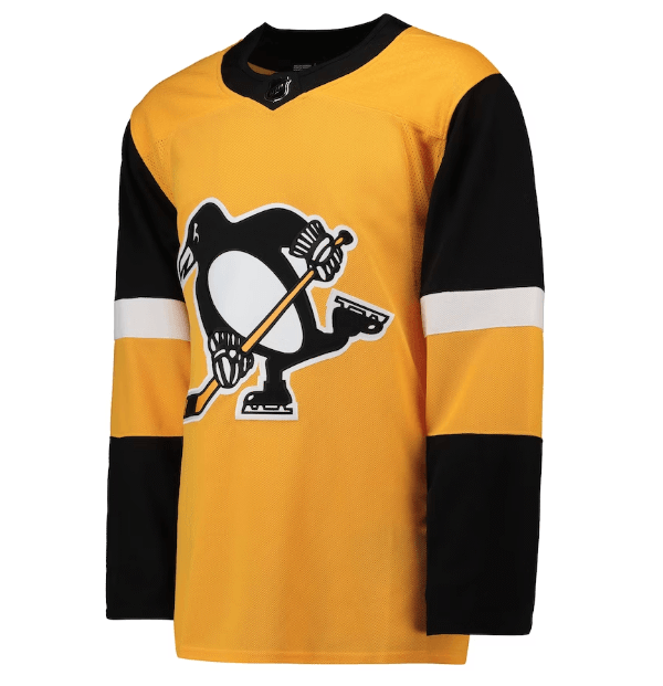 Jersey Pittsburgh Penguins Amarela