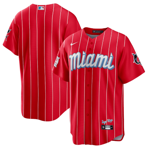 Jersey Miami Marlins City Connect Torcedor