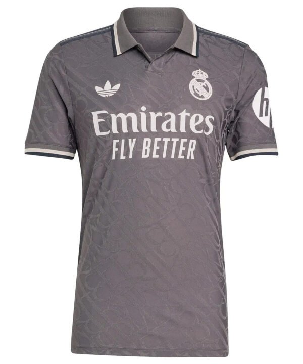Camisa Real Madrid Third 24/25 s/n° Torcedor Masculino - Cinza